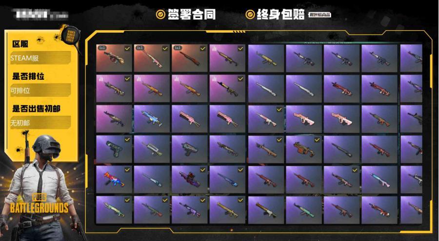 【可排位 无初邮 是否为豪华版:是 生存等级:598 未定级】